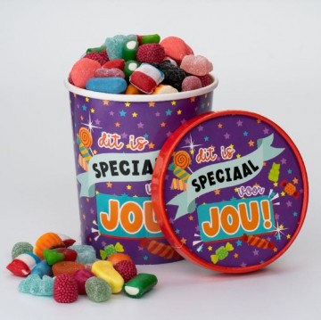 Candy bucket dit is speciaal voor jou