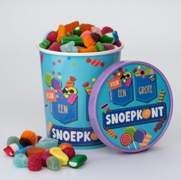 Candy bucket snoepkont