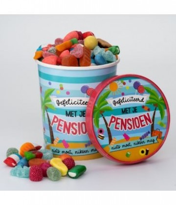 Candybucket pensioensfeer