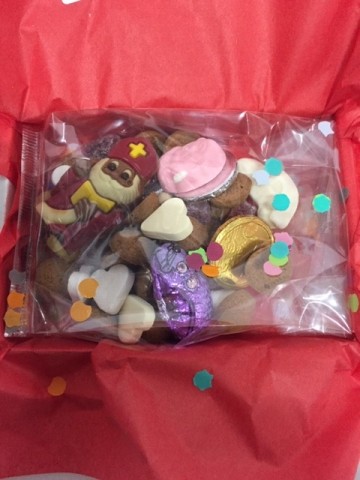 Groetjes sint binnen