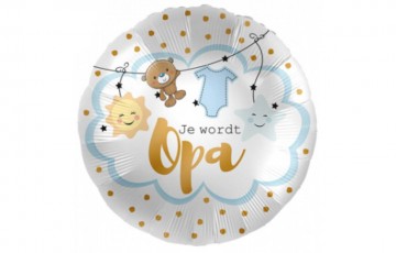 Je wordt opa 18 45cm 2 stuks