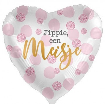 Jippie een meisje 18 45cm 2 stuks