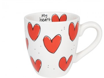 Mini mug red