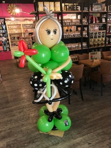 Sarah zwart en groen