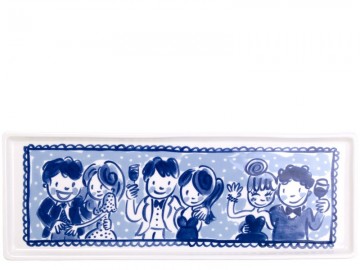 Thumbnaildelfs blauw schaal